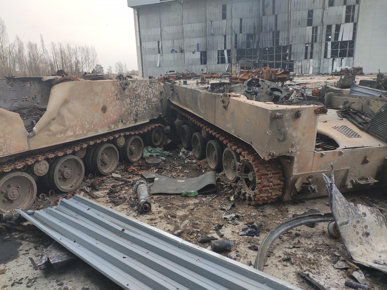 Рештки бойової машини десанту БМД-4М